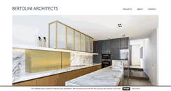 Desktop Screenshot of bertoliniarchitects.com